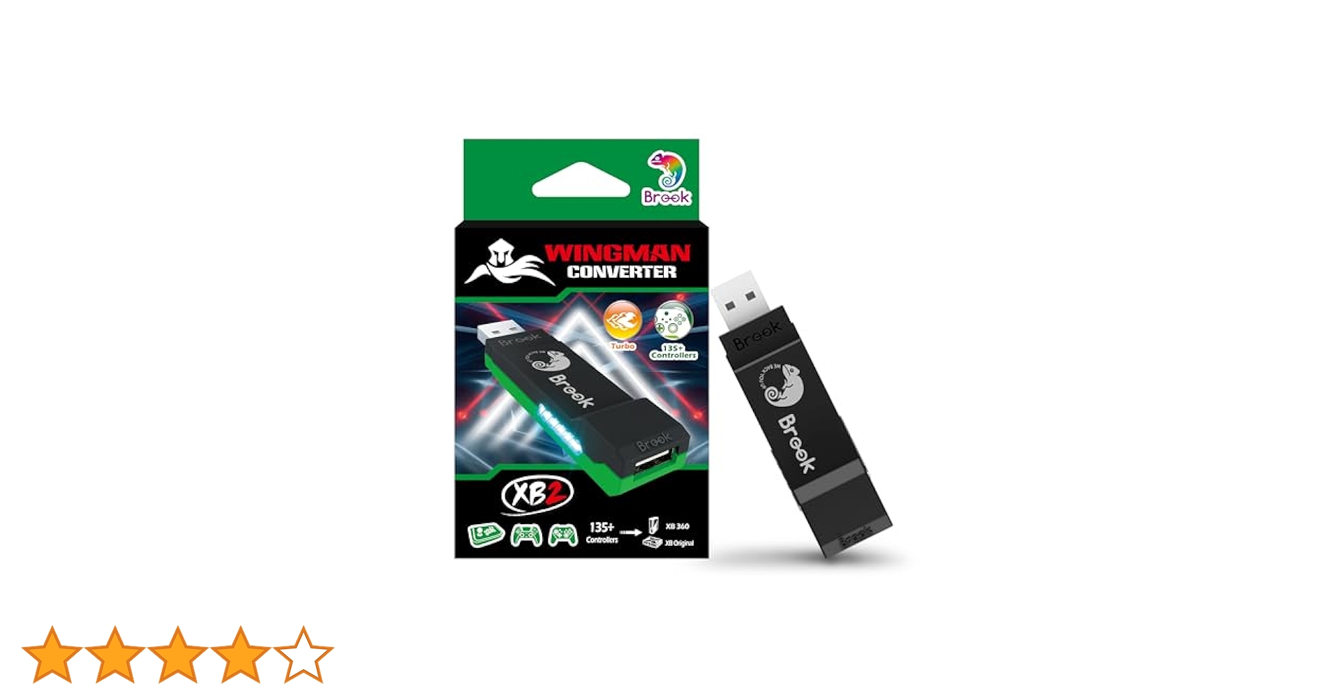 【匿名配送】ウィングマンXB2 コンバーターXB 360/XB Original Brook Wingman XB2 for Xbox 360 and Xbox Original – BrookGaming